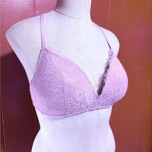 Auden Lavender Lace Bralette Medium